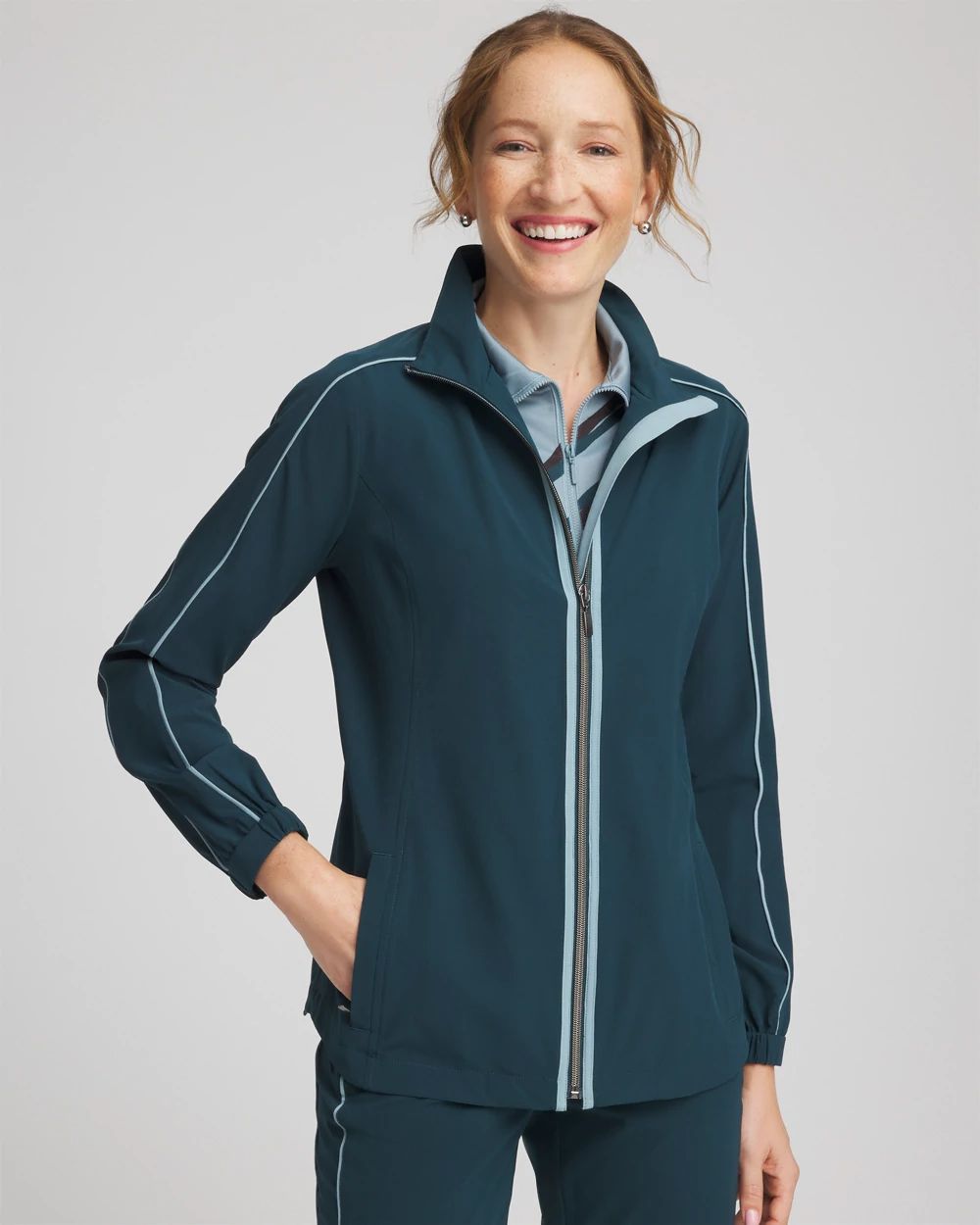 Zenergy® UPF Contrast Jacket | Chico's